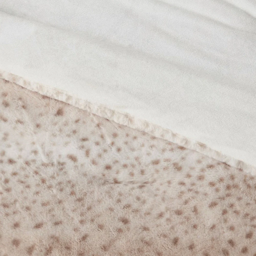 Threshold 3pc King Luxe Faux-Fur Comforter & Sham Set